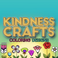 COMBO: Kindness Crafts Coloring Page Designs