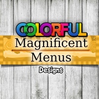 Colorful Magnificent Menus Design Kit