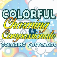 Colorful Charming & Compassionate Postcards