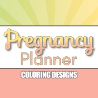 Pregnancy Coloring Planner Designs