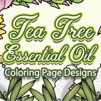 Tea Tree Essential Oil Coloring Page Designs