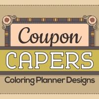Coupon Capers Coloring Planner Designs