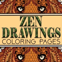 Zen Drawings Coloring Page Designs