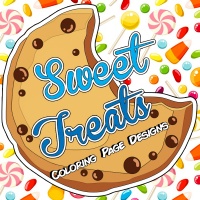 Sweet Treats Coloring Page Designs