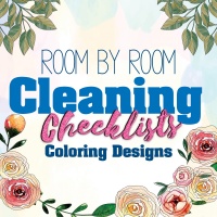 COMBO: Room By Room Cleaning Checklists Planner Designs