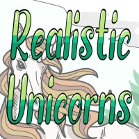 Realistic Unicorns Coloring Page Designs