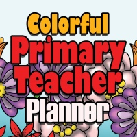 Colorful Primary Teacher Planner Designs