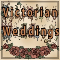 Victorian Weddings Coloring Page Designs
