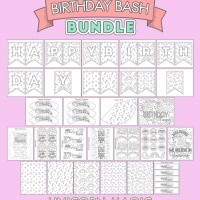 Birthday Bash Bundle - Unicorn