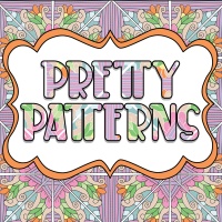 Pretty Patterns Coloring Page Designs
