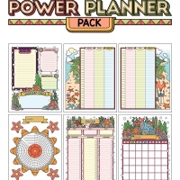 Colorful Power Planner Pack - Starfish
