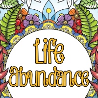 Life Abundance Coloring Planner Designs
