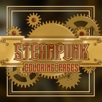 Steampunk Coloring Page Designs