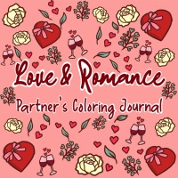 Love & Romance Partner's Coloring Journal Designs