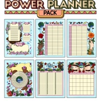Colorful Power Planner Pack - Mother Earth