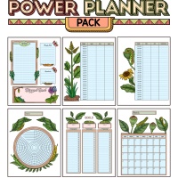 Colorful Power Planner Pack - Caterpillars