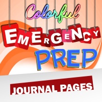 Colorful Emergency Prep Journal Designs