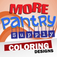 Colorful Pantry Supply Journal Designs