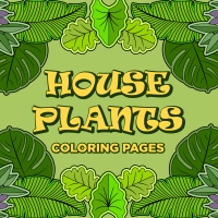 Houseplants Coloring Page Designs