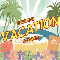 Colorful Vacation Planner Designs