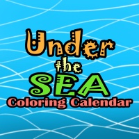 Under the Sea Coloring Calendar Designs