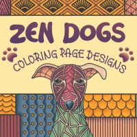 Zen Dogs Coloring Page Designs