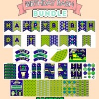 Colorful Birthday Bash Bundle - Aliens