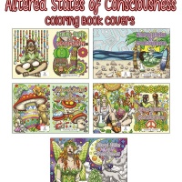 Altered States of Consciousness Coloring Book Covers