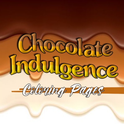 Chocolate Indulgence Coloring Page Designs
