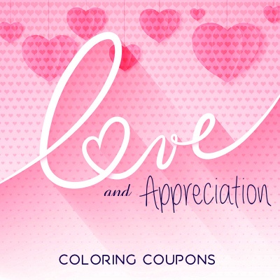 Love & Appreciation Coloring Coupons