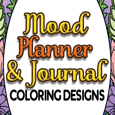 Mood Coloring Planner & Journal Designs