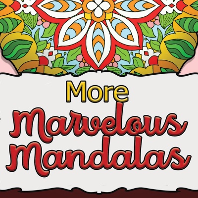 More Marvelous Mandalas Coloring Page Designs