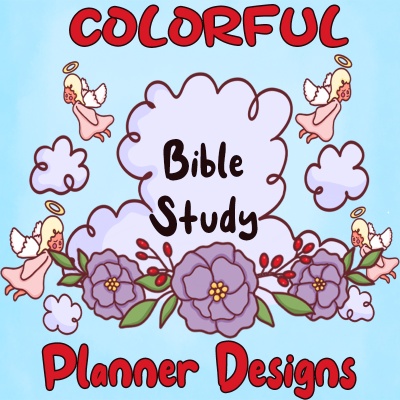Colorful Bible Planner Designs