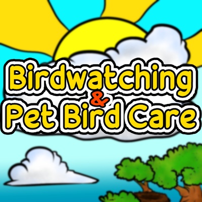 Birdwatching & Pet Bird Care Coloring Planner