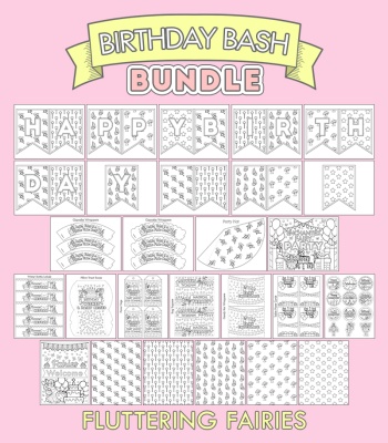 Birthday Bash Bundle - Fairies