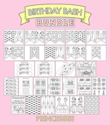 Birthday Bash Bundle - Princesses